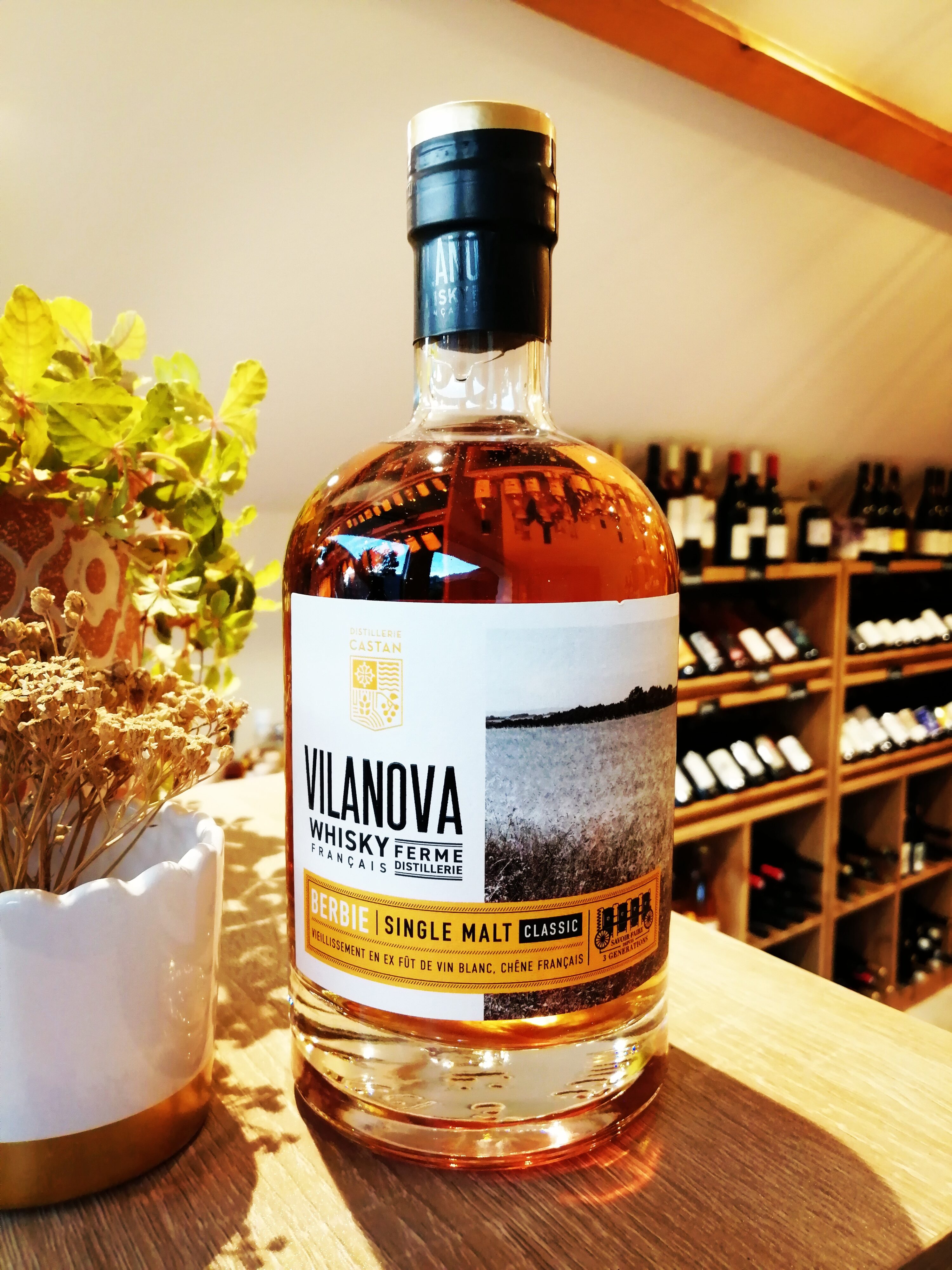 Distillerie Castan - Vilanova Berbie Whisky Single Malt (70cl)
