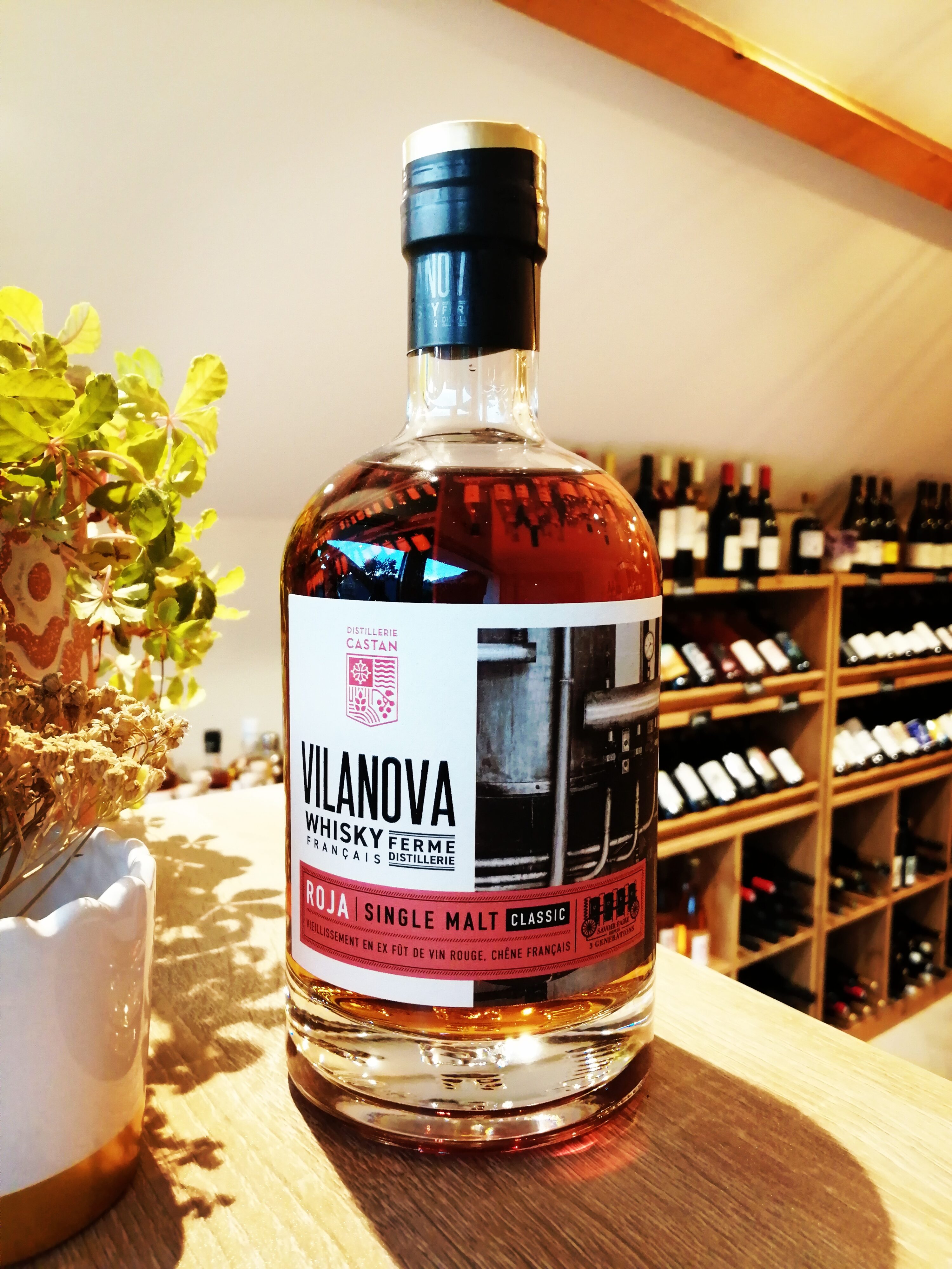 Distillerie Castan - Vilanova Roja Whisky Single Malt (70cl)