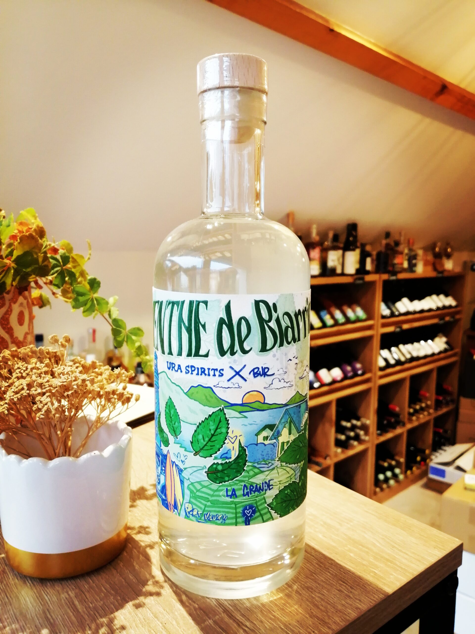 Ura Spirits Biarritz - Liqueur de Menthe (70cl)