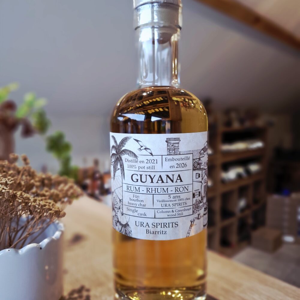 Ura Spirits Biarritz - Rhum Guyana 2021 (50cl)